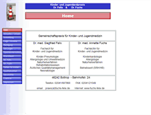 Tablet Screenshot of fuchs-felix.de